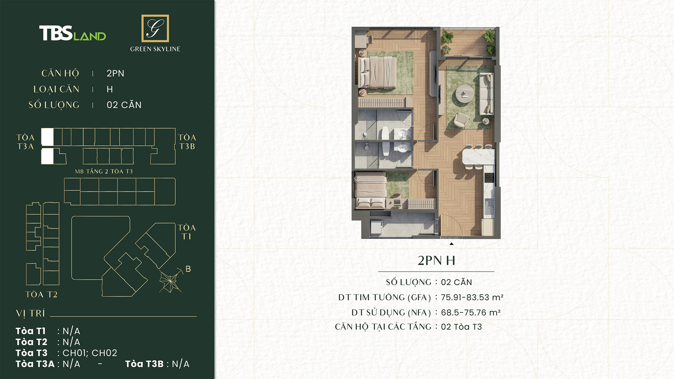Căn Hộ Green Skyline TBS Land Dĩ An TPHCM