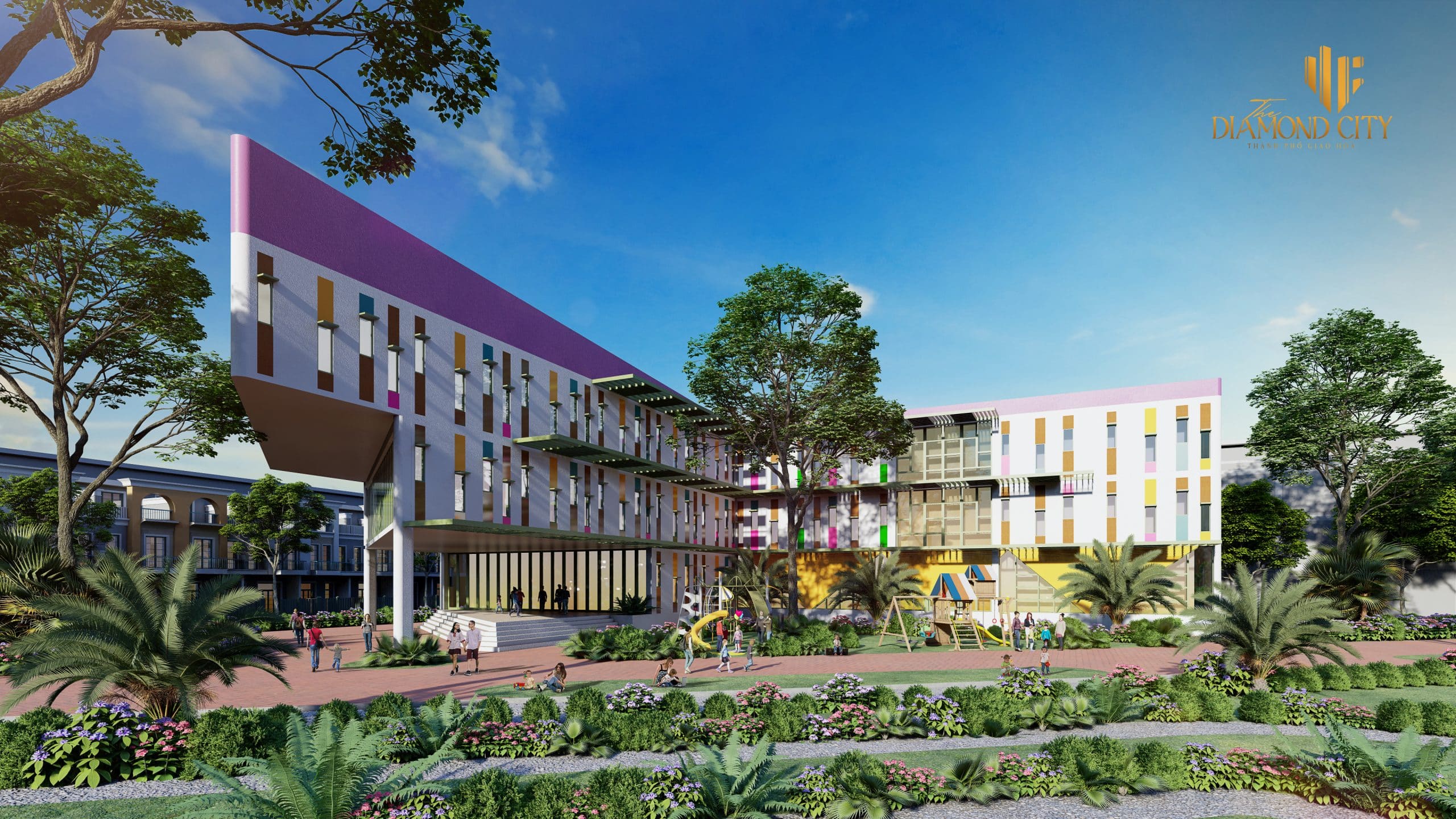 the diamond city - khu dân cư quốc linh