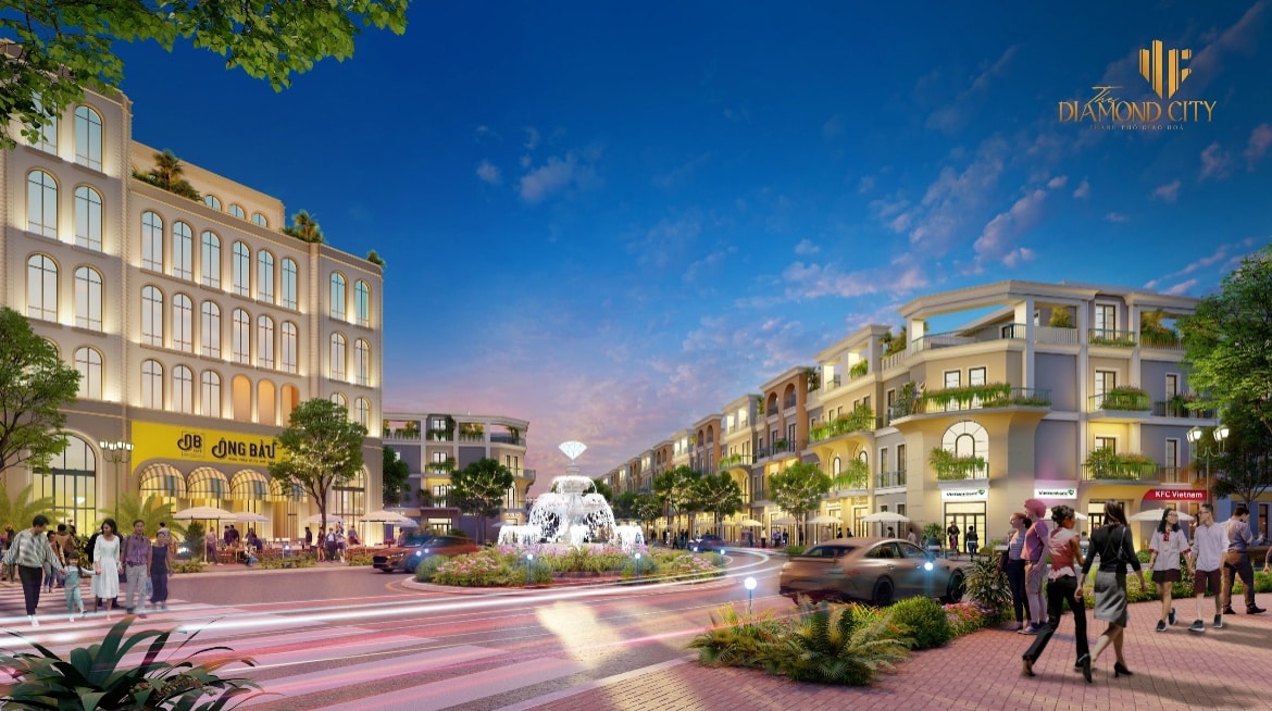 the diamond city - khu dân cư quốc linh