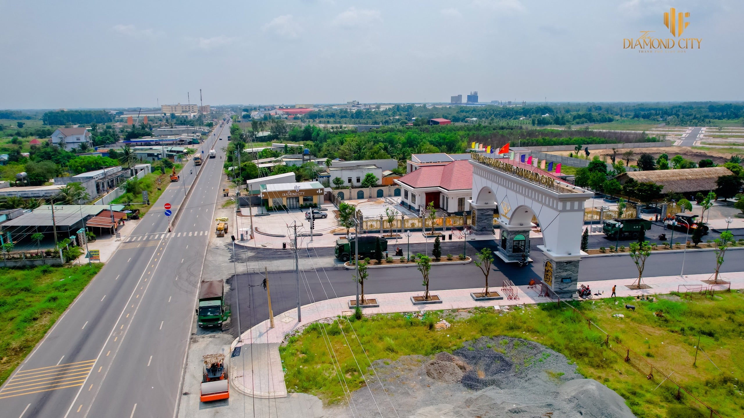 the diamond city khu dân cư quốc linh