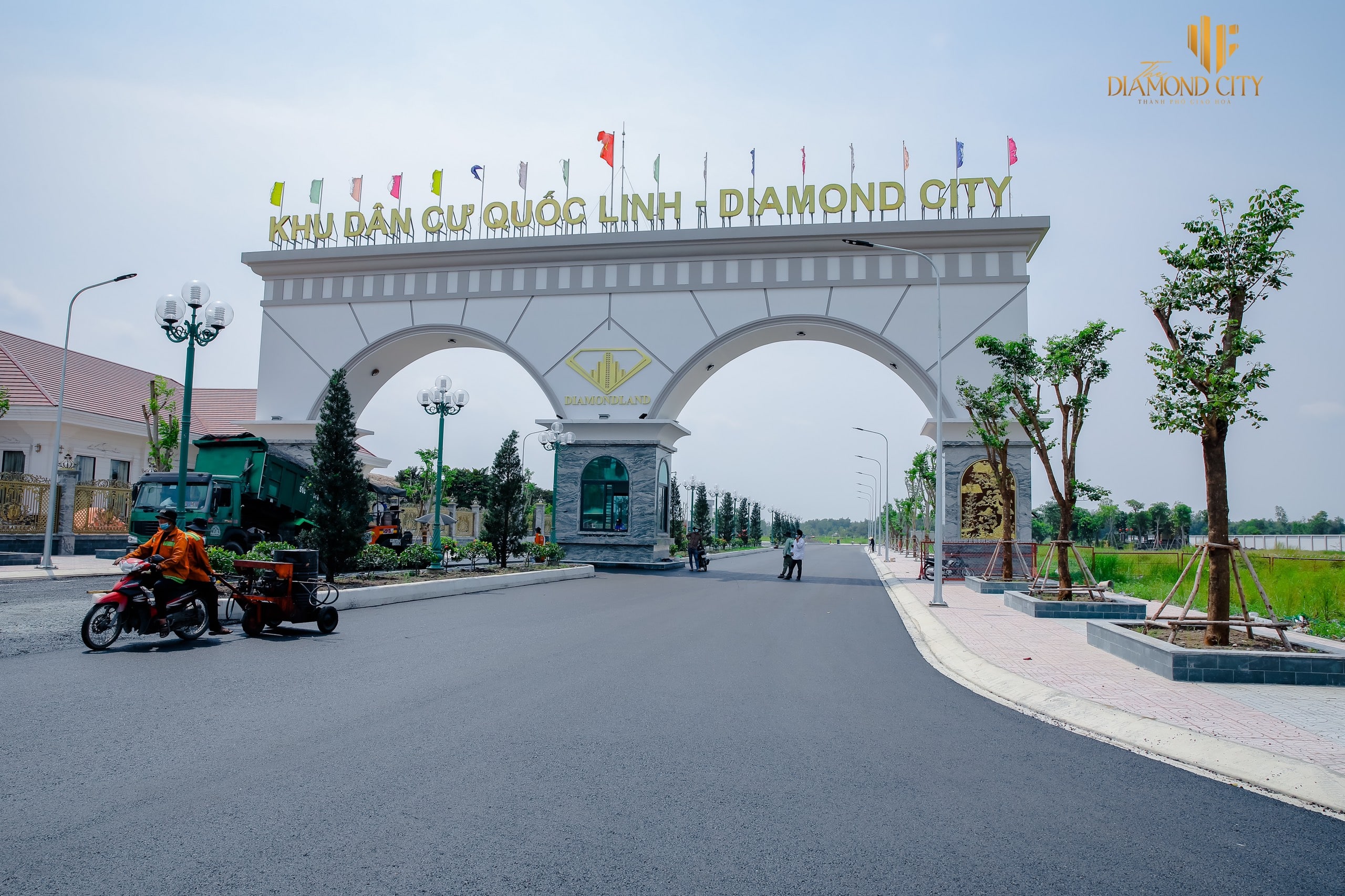 the diamond city khu dân cư quốc linh