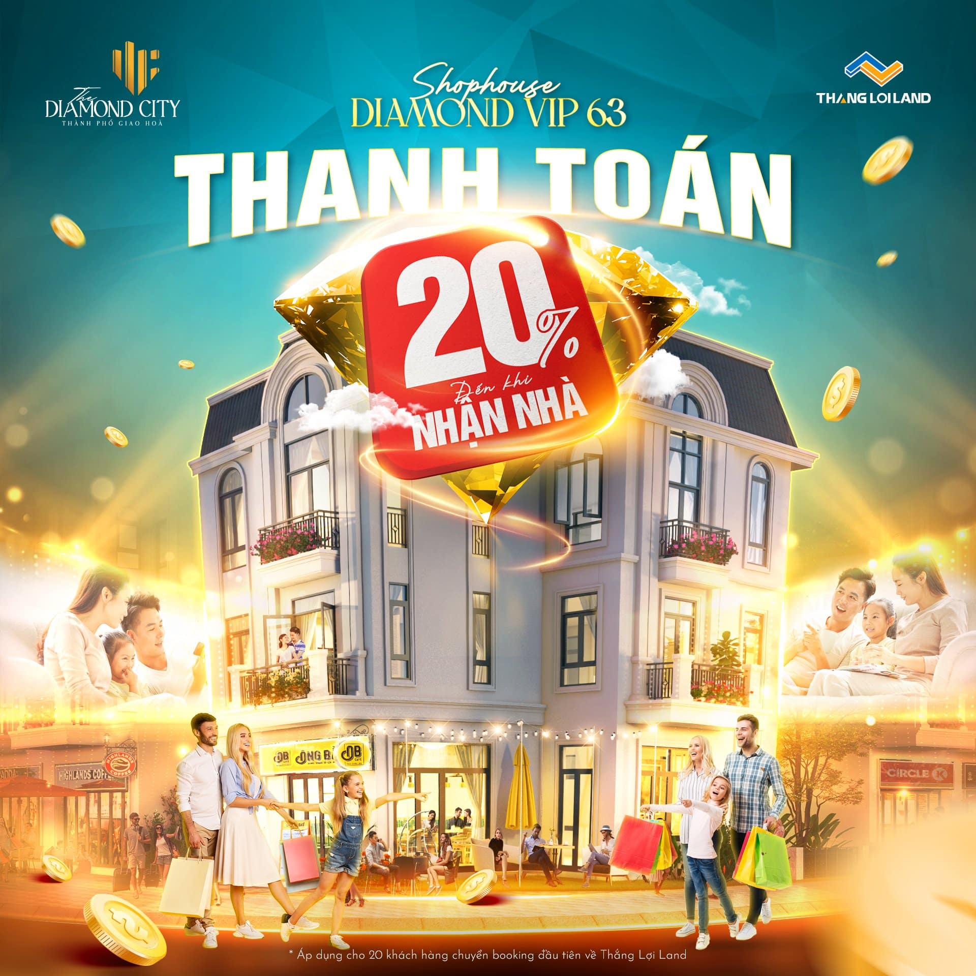 CHIẾT KHẤU THE DIAMOND CITY