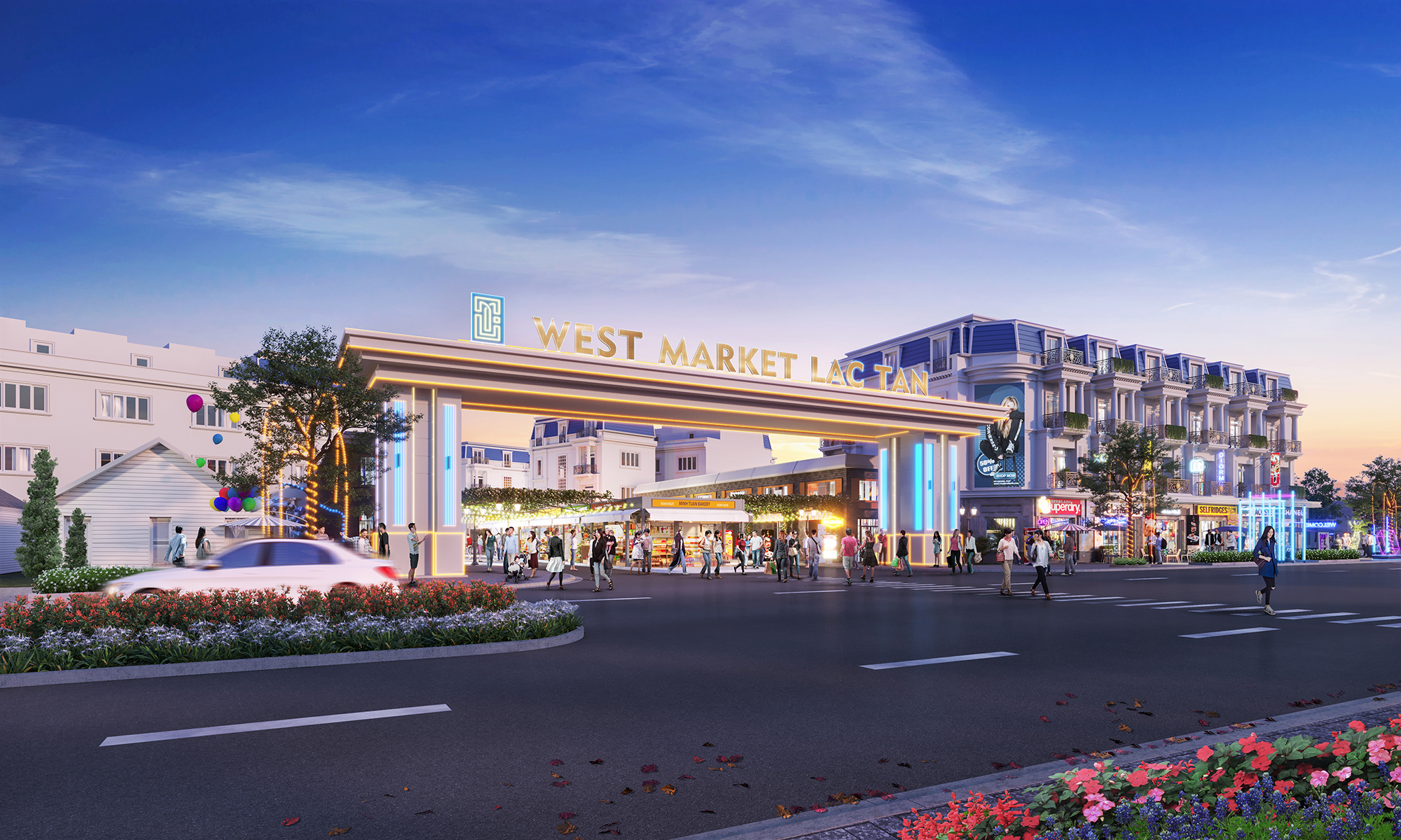 #1 WEST MARKET LẠC TẤN PHỐ TÂY TÀI VƯỢNG