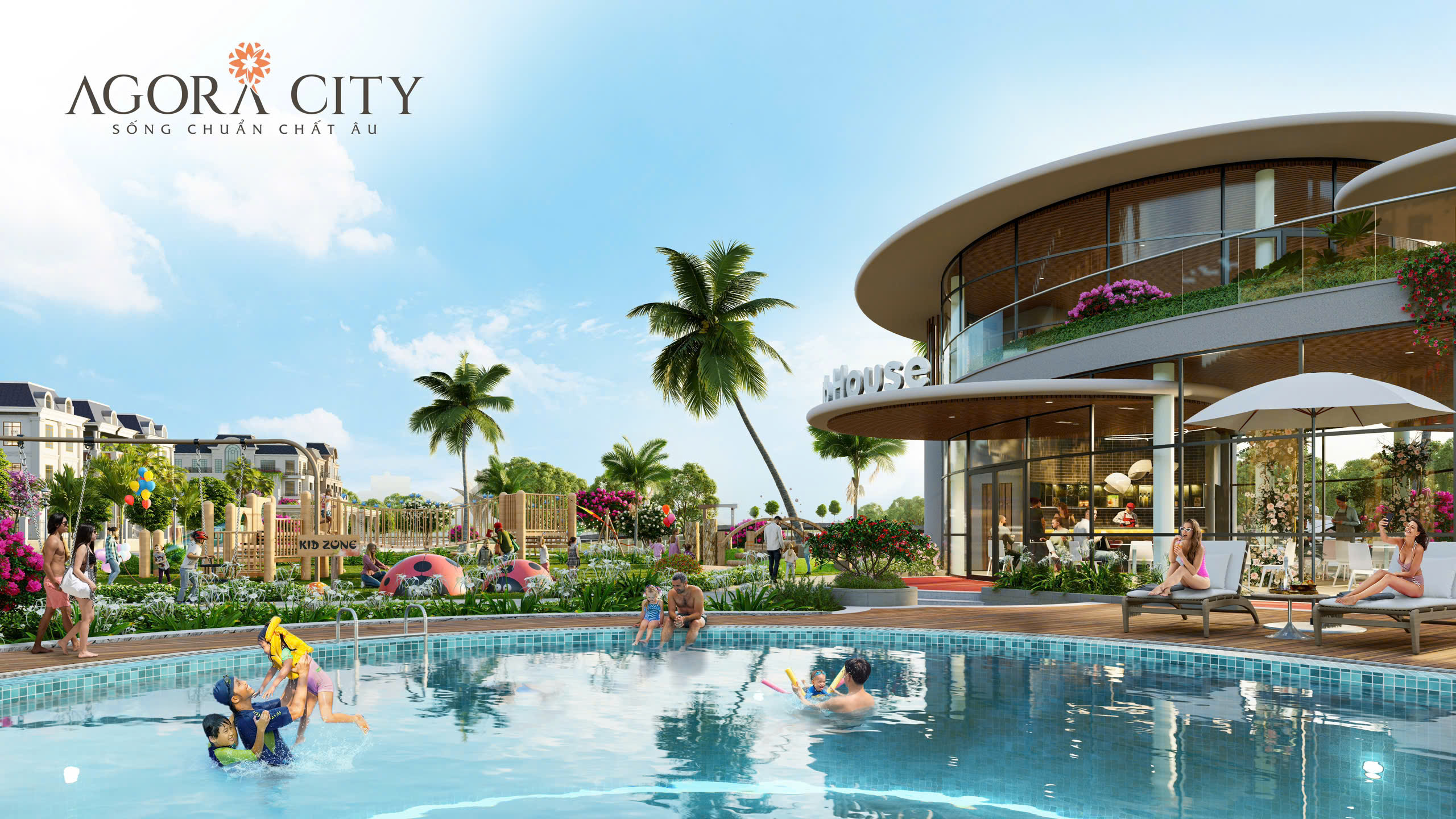 Hồ bơi Agora City