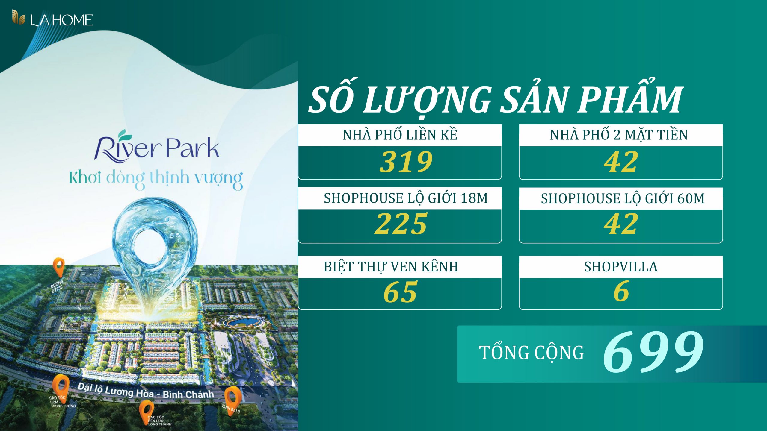 khu đô thị Lahome phân khu RiverPark Prodezi Long An
