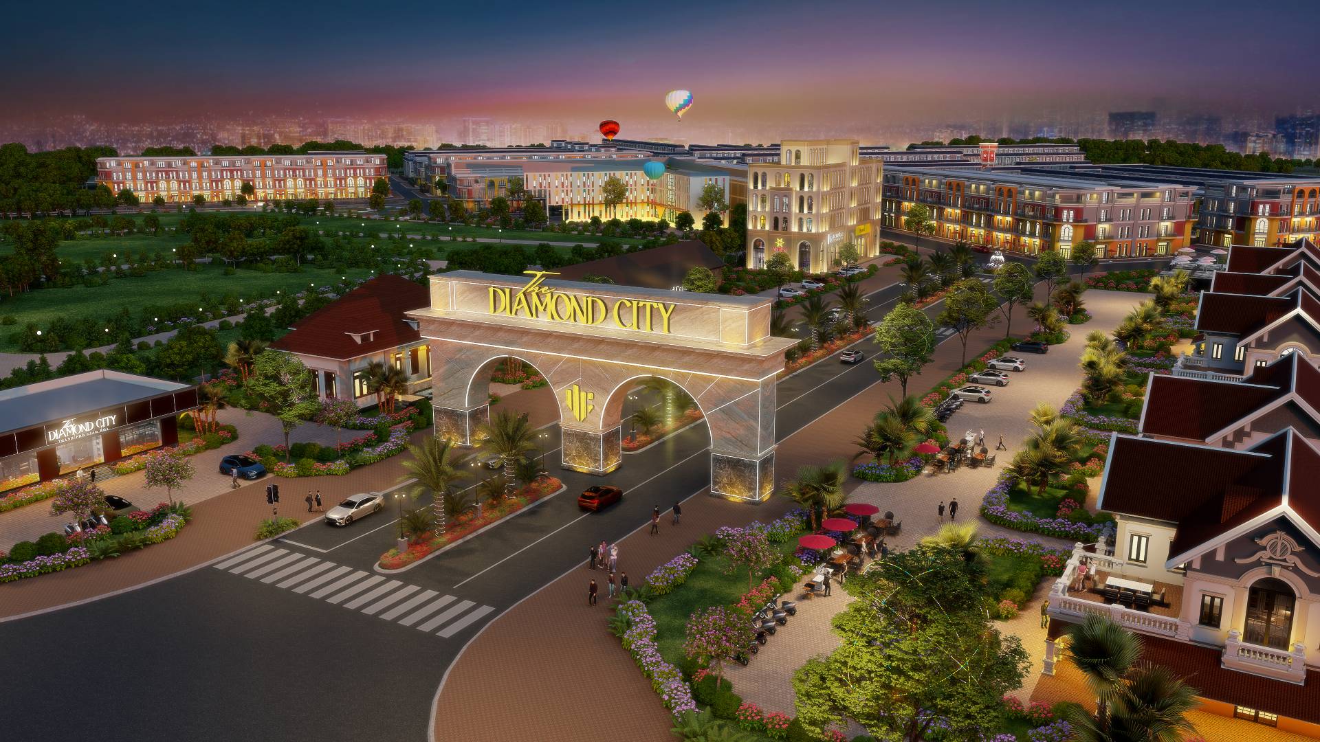 the diamond city là dự án tiêu biểu của thắng lợi