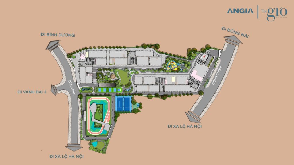 mặt bằng căn hộ the gió riverside