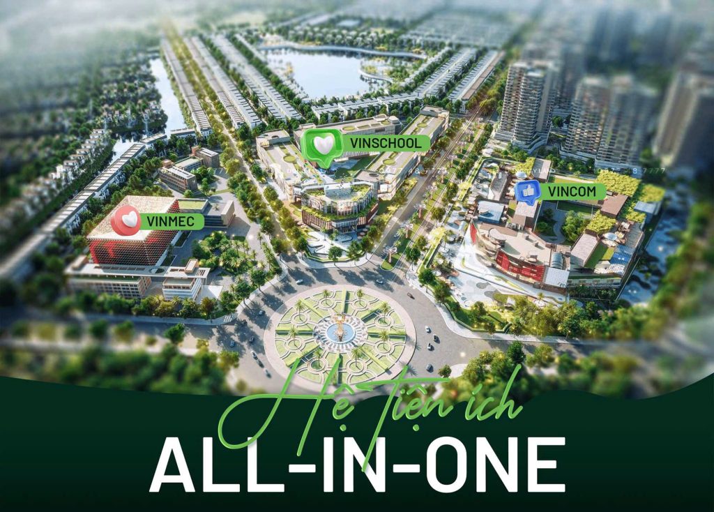 tiện ích all in one dự án vinhomes green city