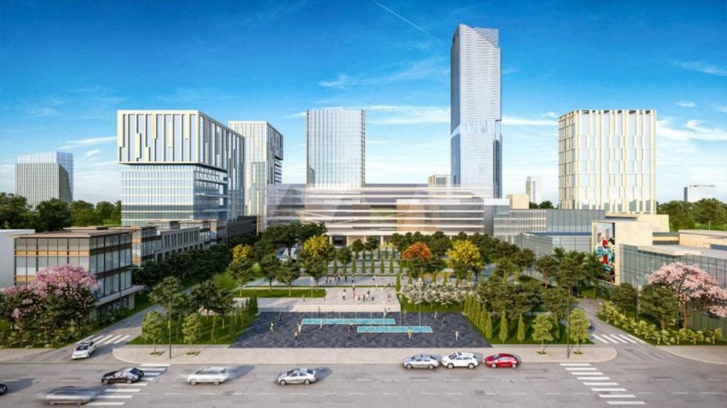 tiện ích ngoại khu tại ecity tân đức