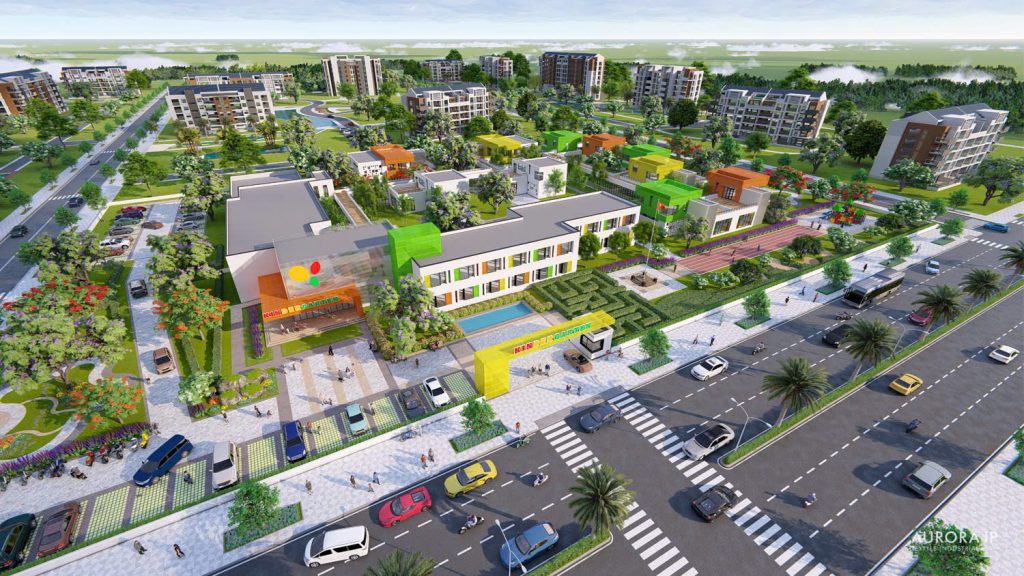trường mầm non khu công nghiệp rạng đông aurora ip