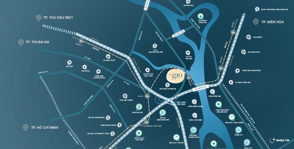 vị trí căn hộ the gió riverside