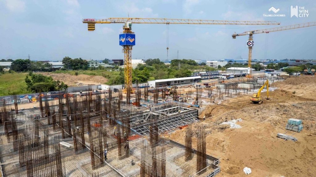 tiến độ dự án the win city