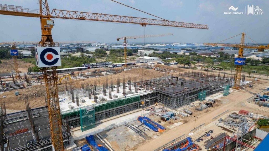 tiến độ dự án the win city