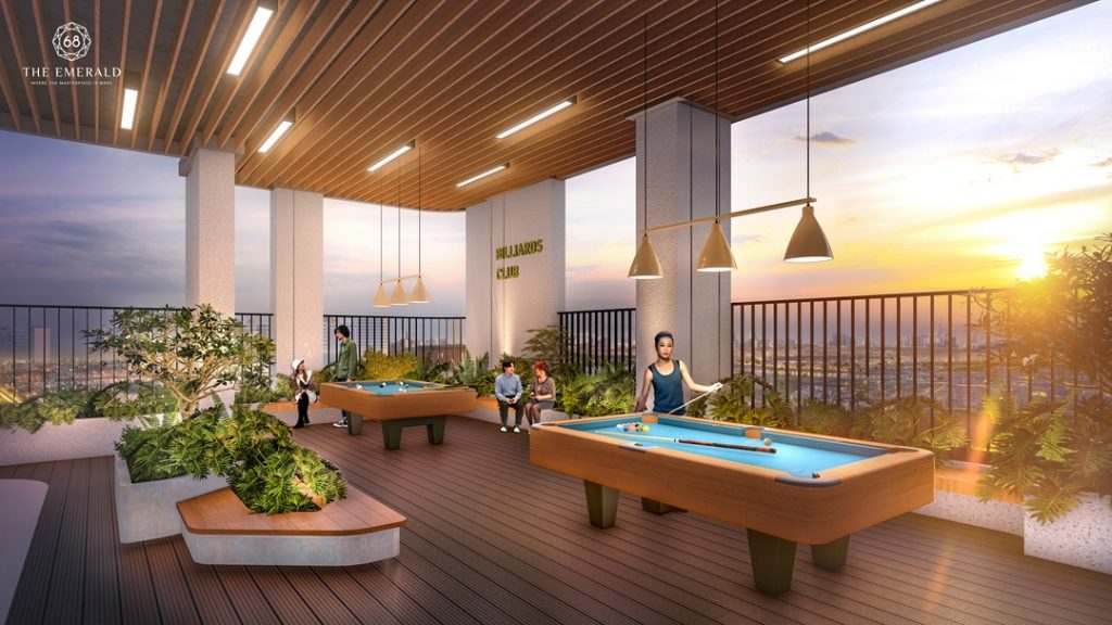 tiện ích the emerald 68