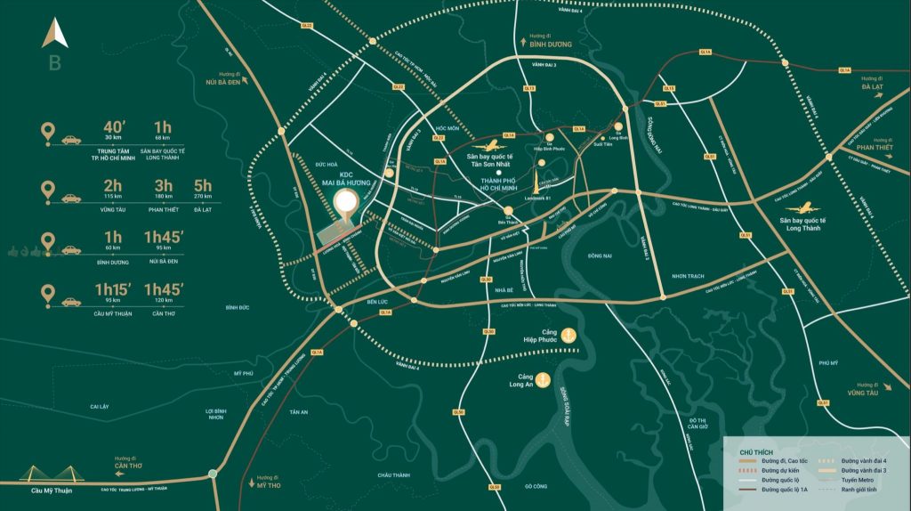 vị trí dự án dragon eden