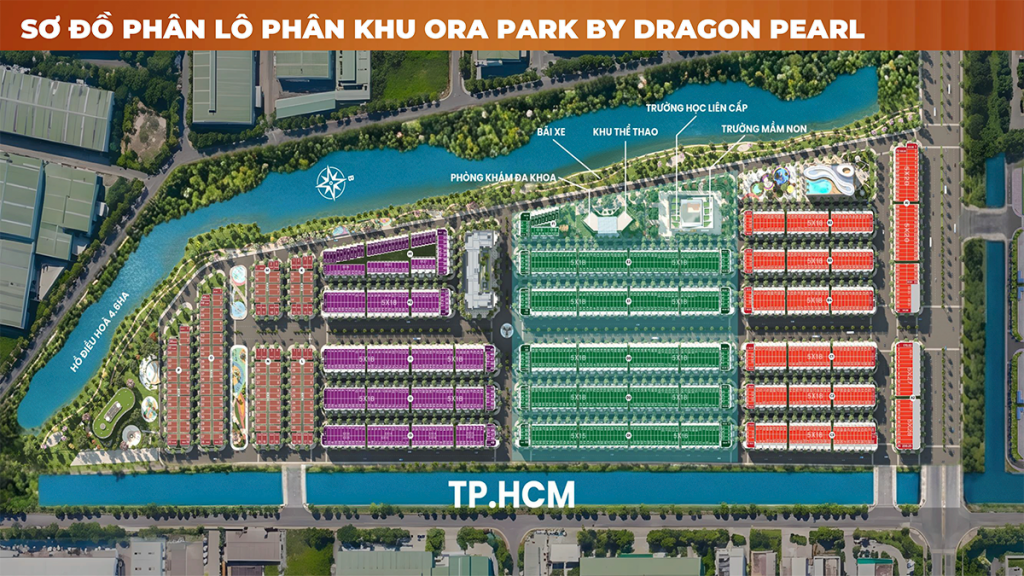 mặt bằng dự án ora park