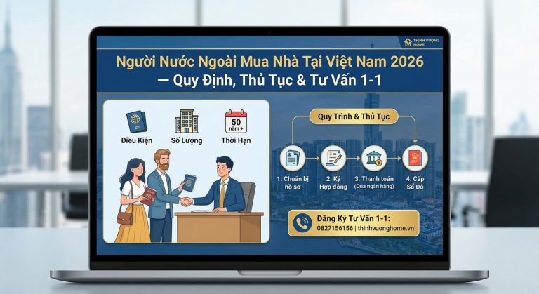 Người Nước Ngoài Mua Nhà Tại Việt Nam 2026 — Quy Định, Thủ Tục & Tư Vấn 1-1