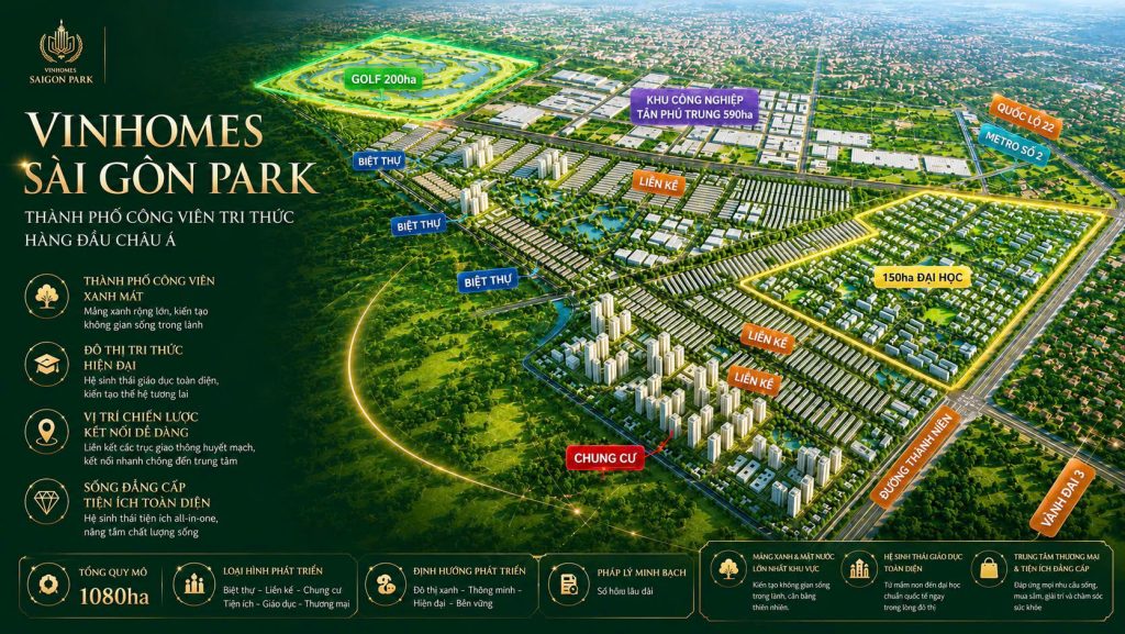 tổng quan dự án vinhomes saigon park