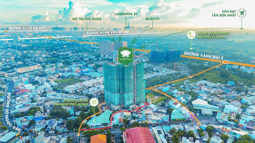 căn hộ prosper phố đông